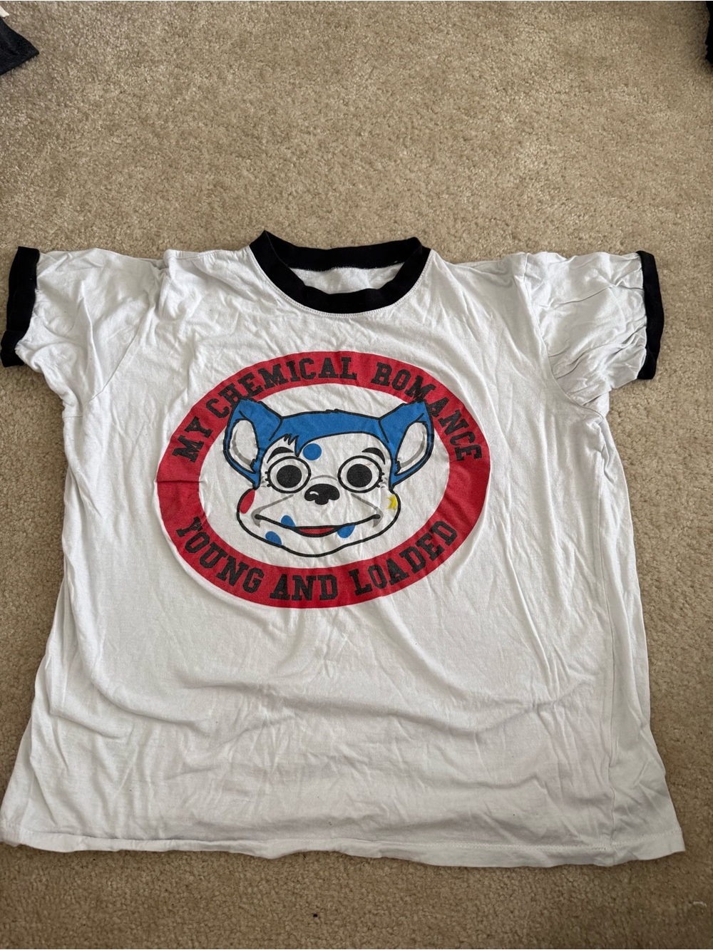 My Chemical Romance 'Young and Loaded' Graphic Ringer Tee - Danger Days XL